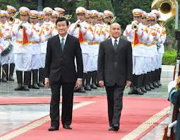 សកម្មភាពរបស់ព្រះមហាក្សត្រនៃព្រះរាជាណាចក្រកម្ពុជានៅវៀតណាម។